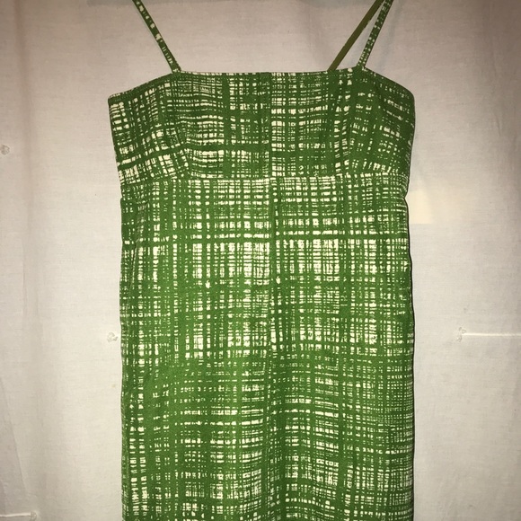 PRADA Spring 1996 ready to wear “pretty-ugly” collection Avocado mini-dress - Picture 2 of 8